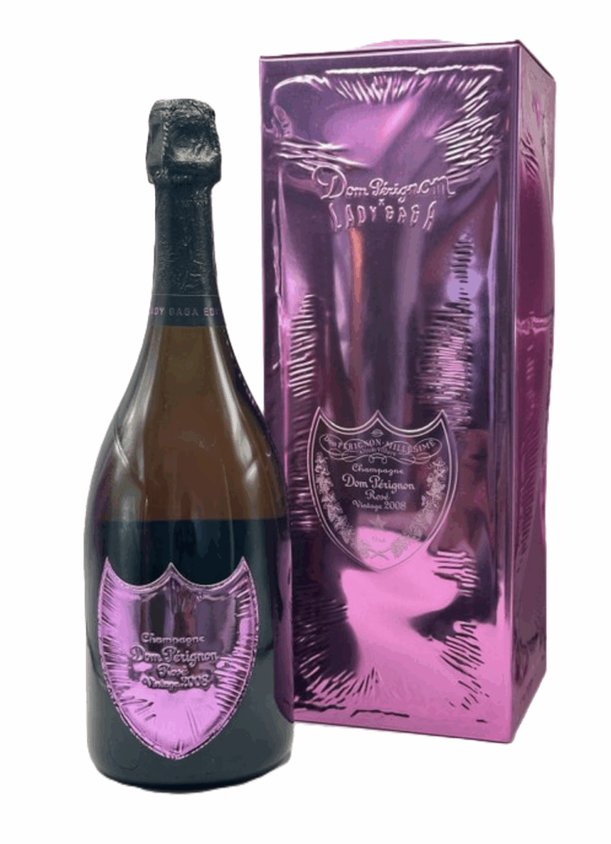DOM PERIGNON LADY GAGA ROSE 2008